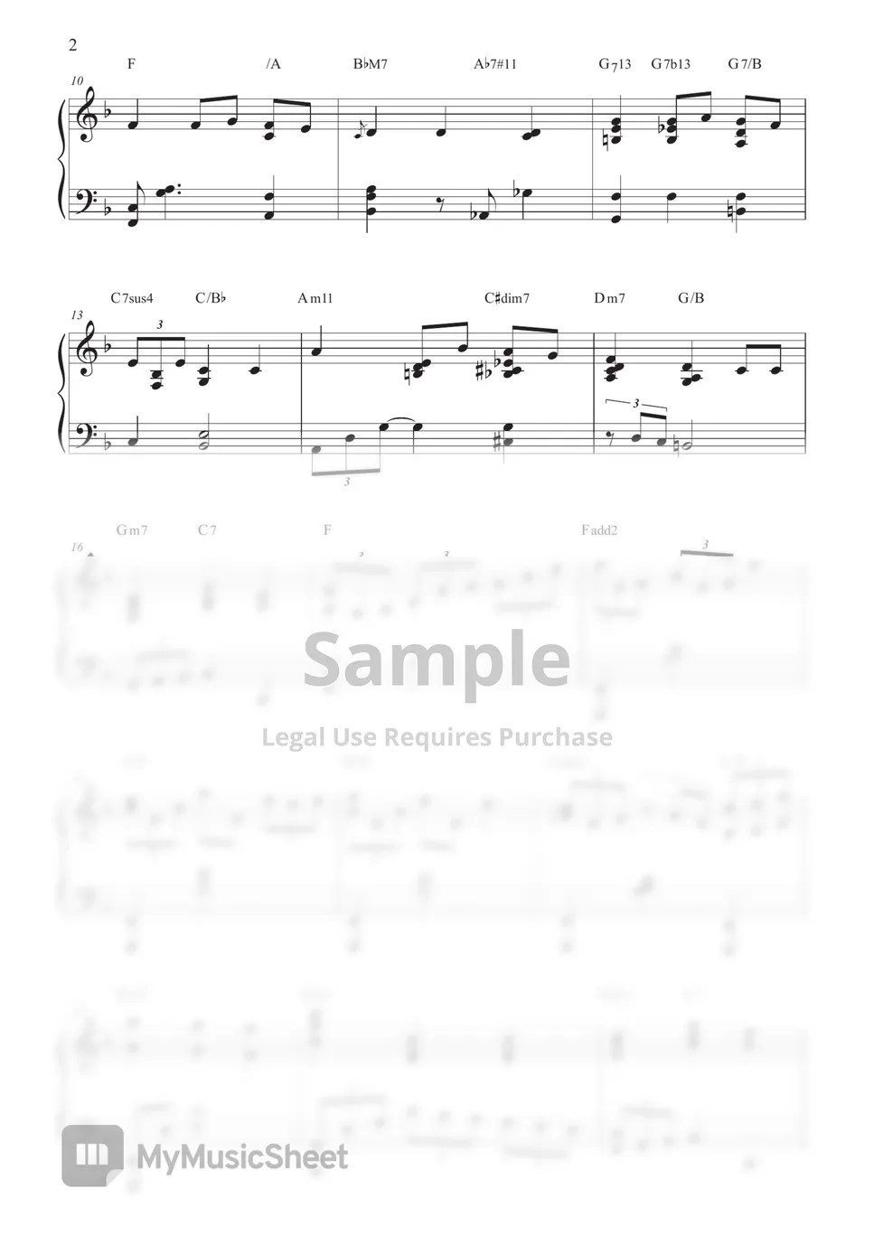 Christmas Carol We Wish You A Merry Christmas (Jazz ver.) Sheets by