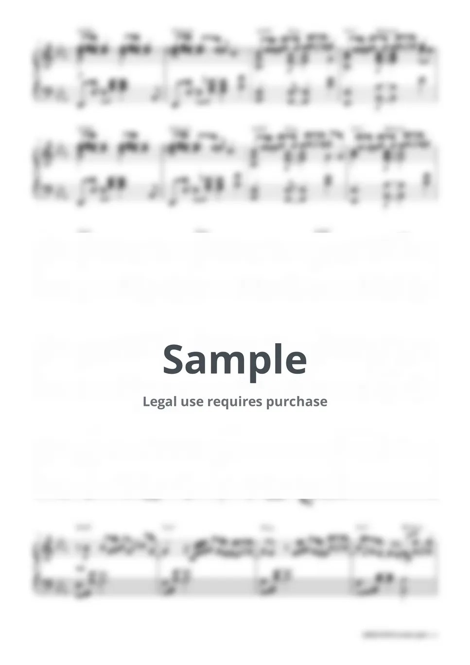 NCT DREAM 사랑한단 뜻이야 (Candle Light) Sheets by KEYS OF LIFE