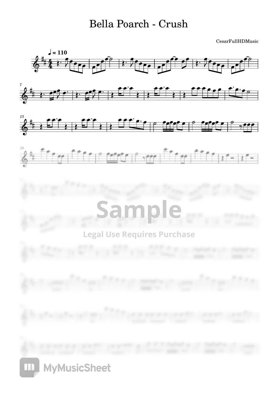 Bella Poarch Crush Sheets