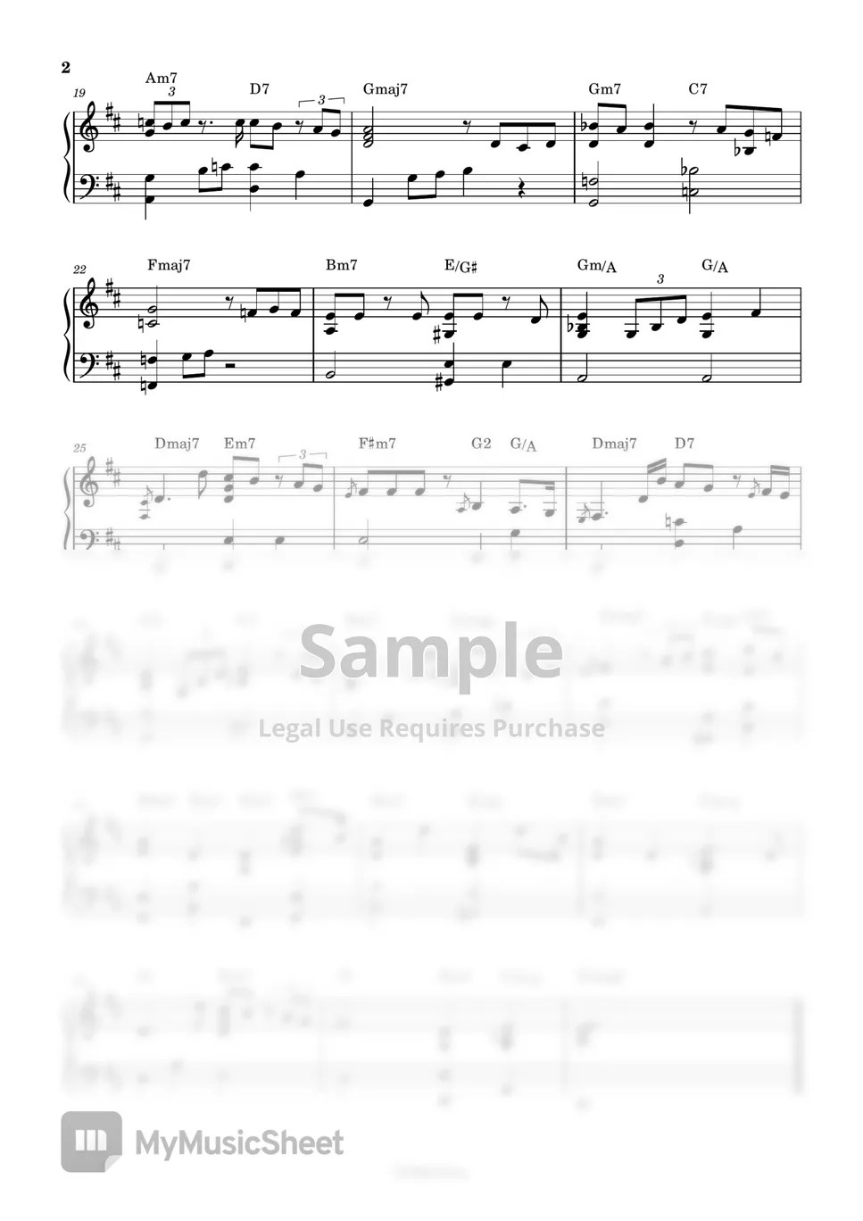 Nat King Cole The Christmas song (Piano ,Chestnuts roasting on an