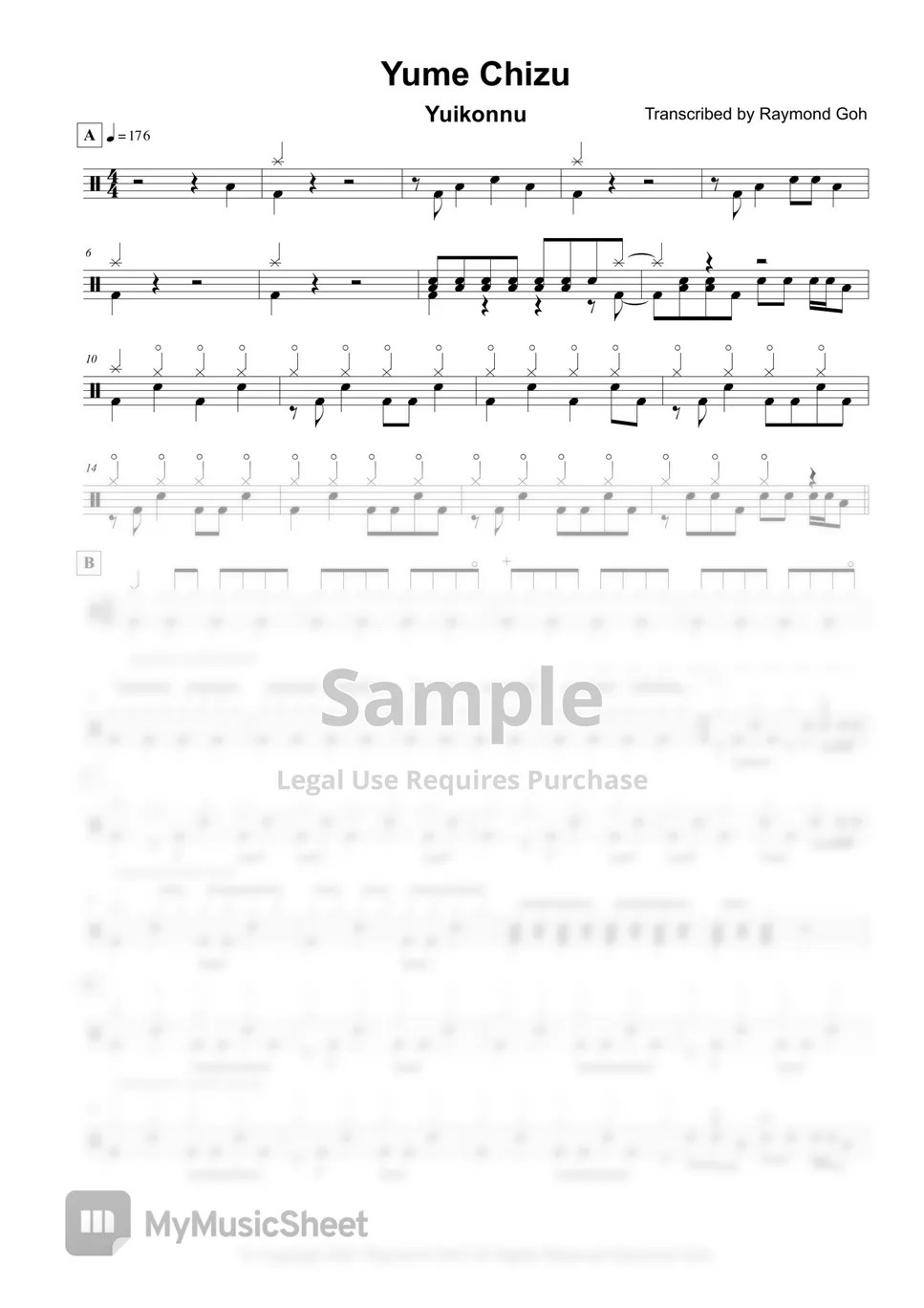 Yuikonnu Yume Chizu (OSU) Sheets by Raymond Goh