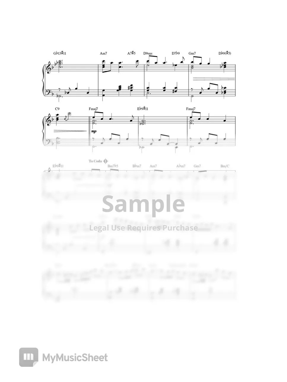 Christmas Time Is Here Jazz Piano.pdf Sheets by Hemsach