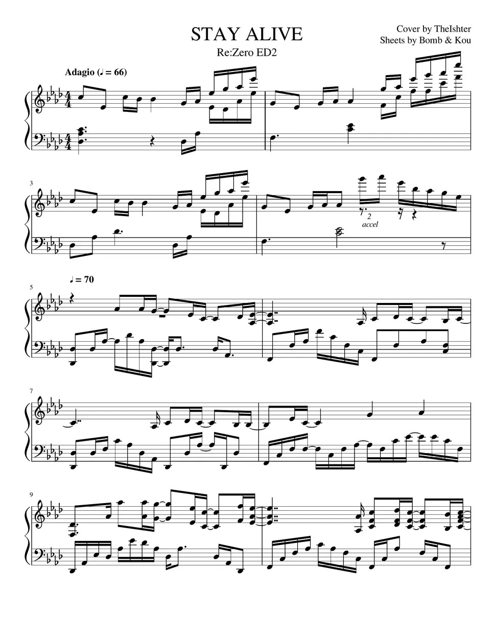 Re Zero Starting Life in Another World Stay Alive (TheIshter) แผ่น