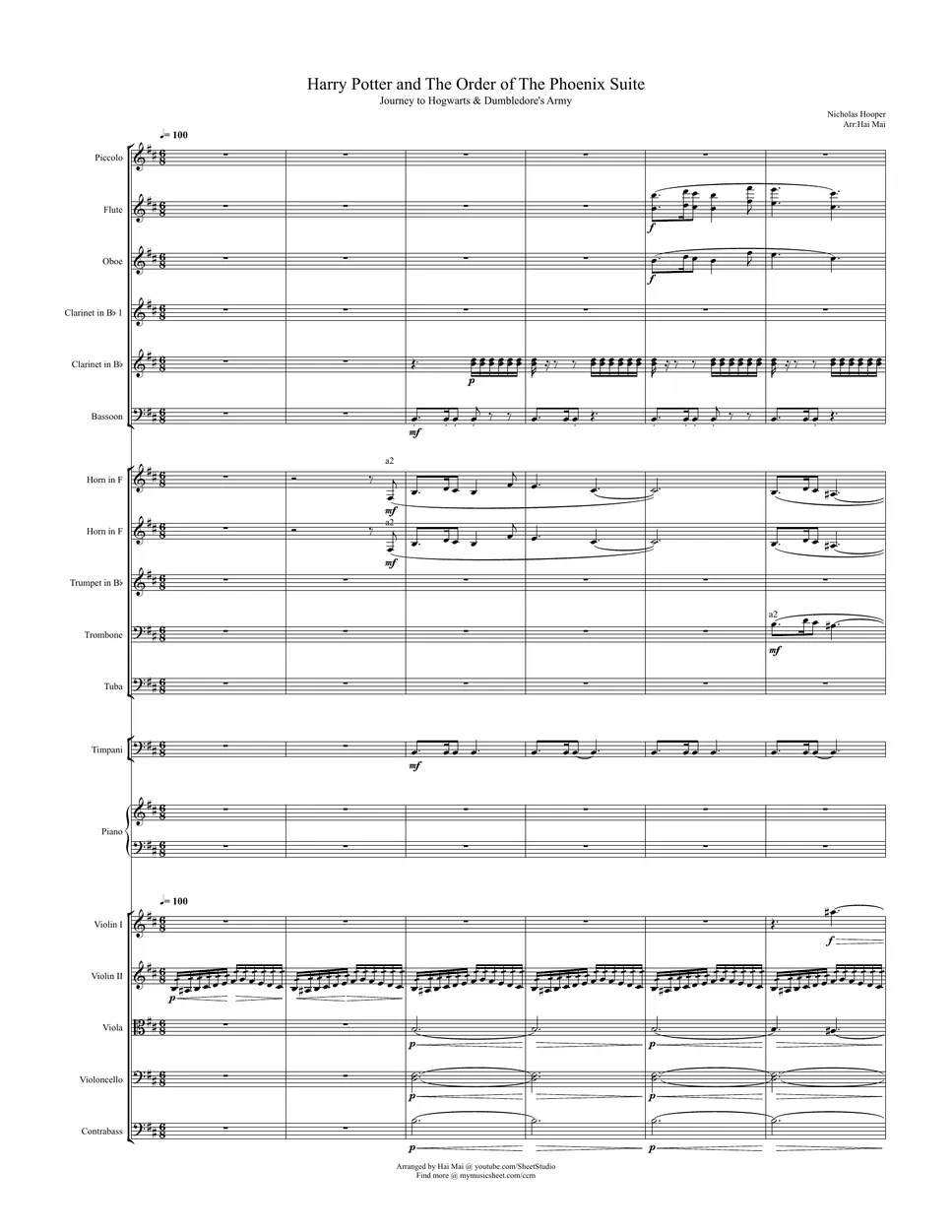 Harry Potter and The Order of The Phoenix Journey to Hogwarts