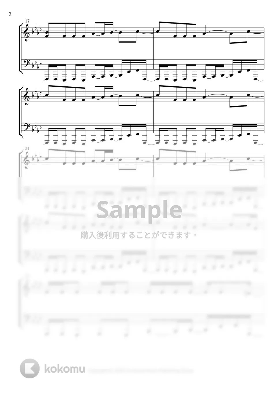 Michael Jackson Blood Of The Dance Floor 楽譜 by Piano Go Life