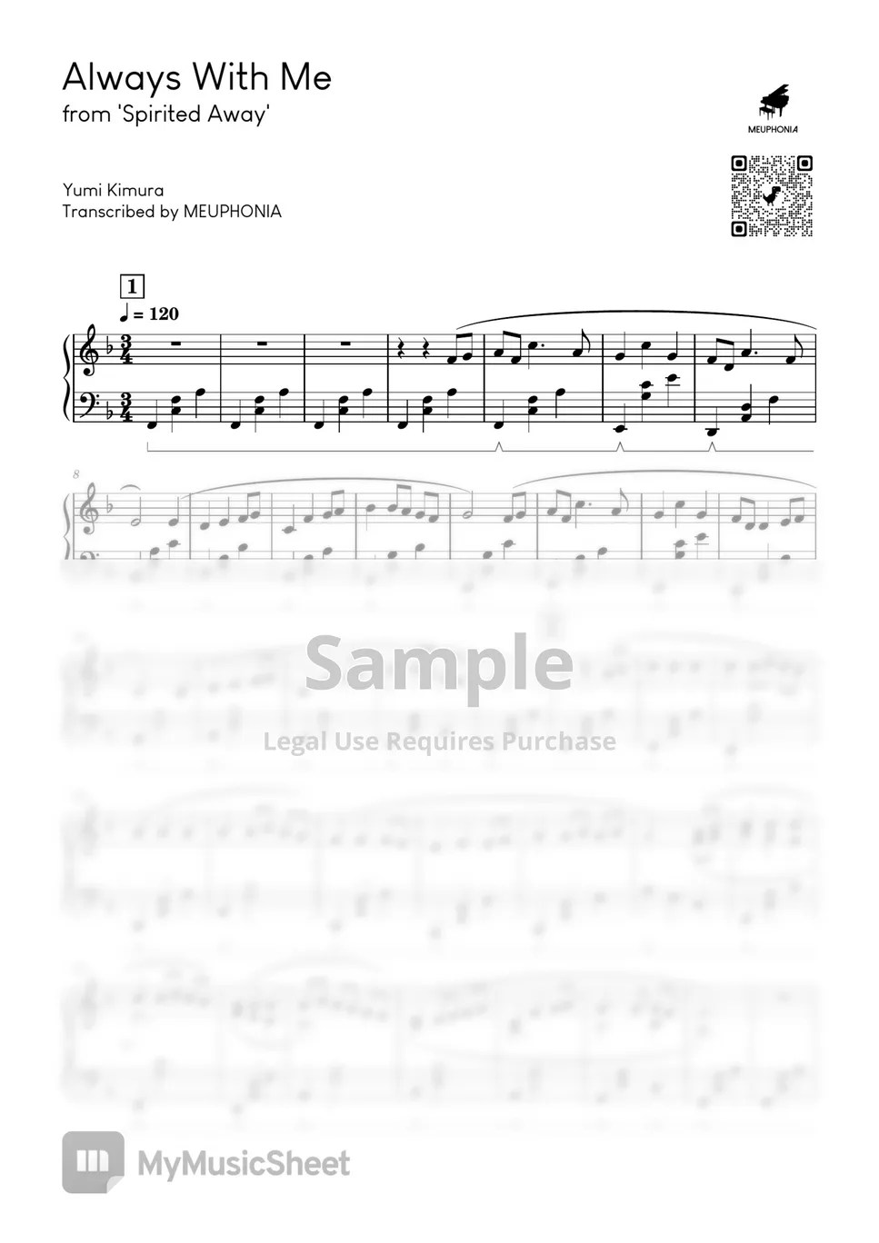 Kimura Yumi Always With Me Sheets by Meuphonia