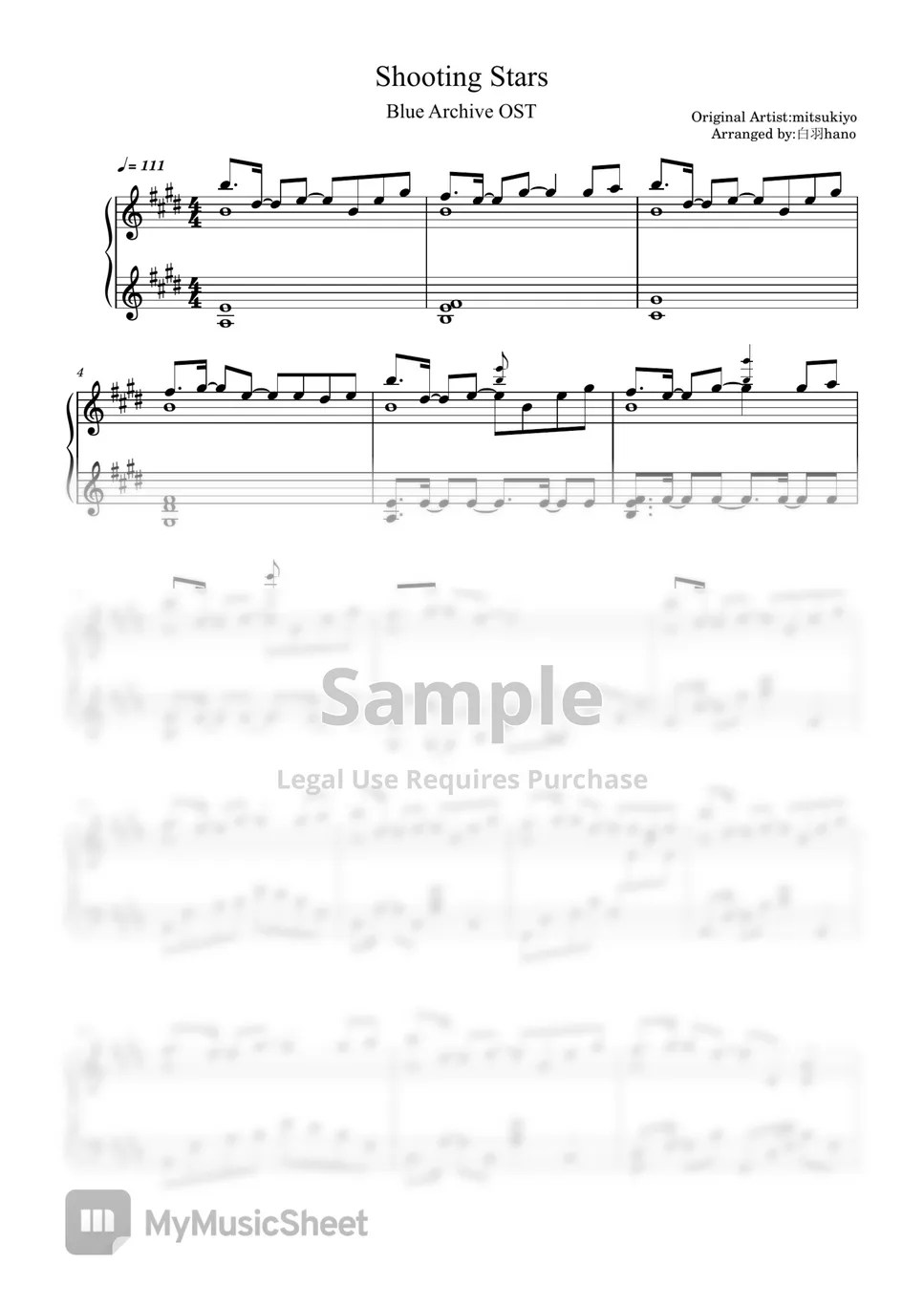 blue archive Shooting Stars Sheets by karuv