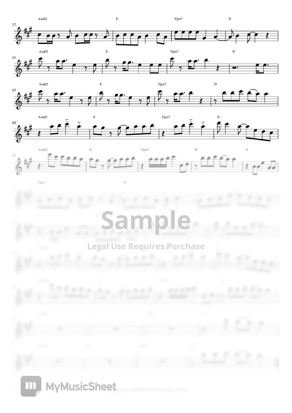 IU 아이유 Celebrity (Flute Sheet Music) Sheet by sonye flute
