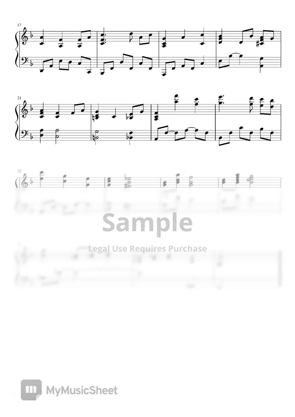Folk song Clementine (jazz ver.) Sheet by 헬로블루조이 hellobluejoy