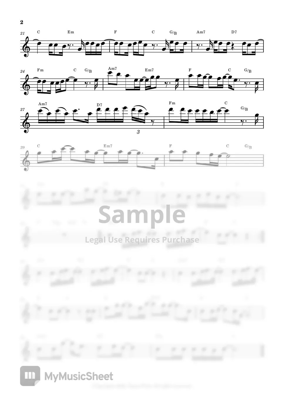 BIGBANG Still Love (Flute Sheet Music) Sheets by sonye flute