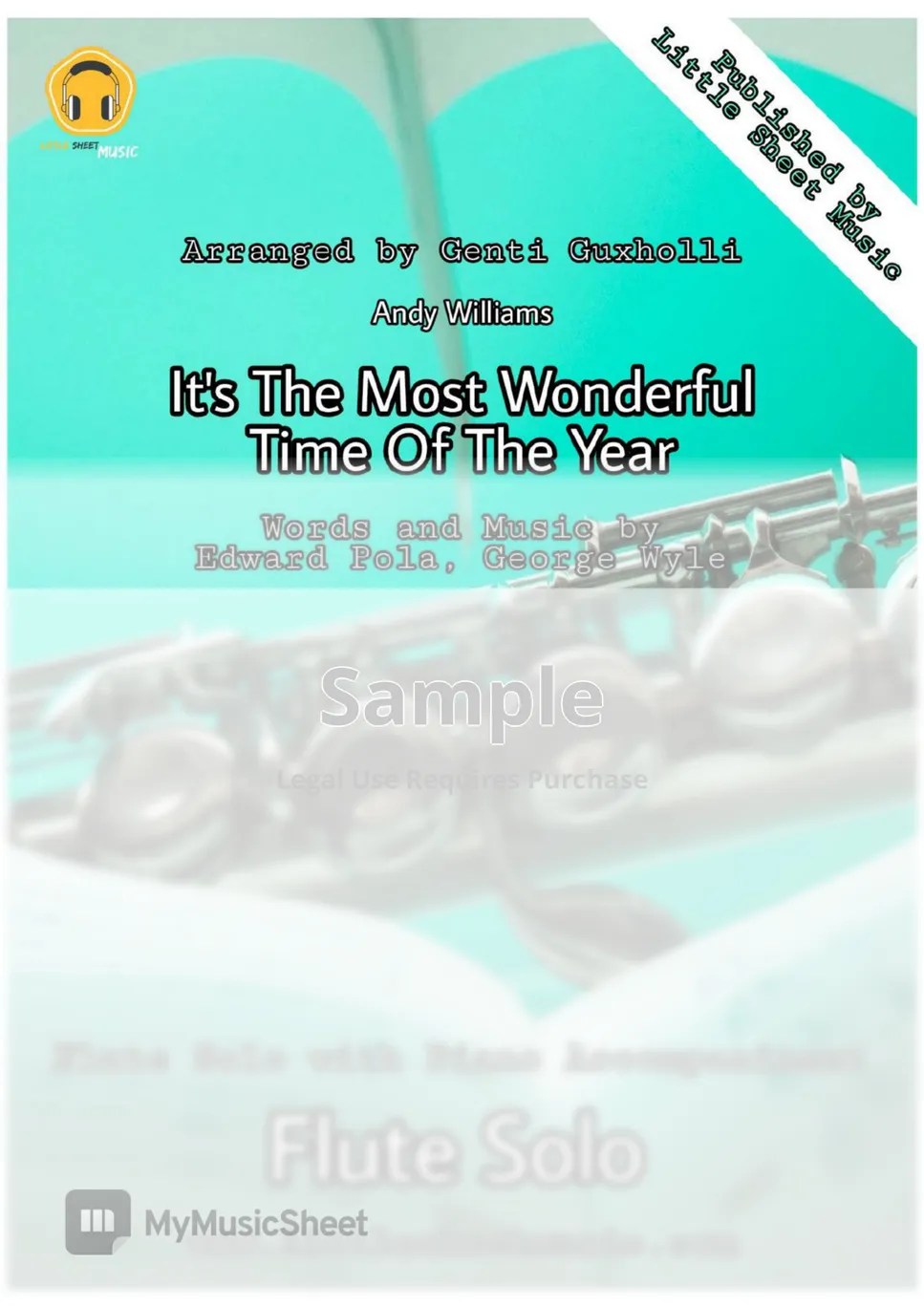 Andy Williams It's The Most Wonderful Time Of The Year (Flute Solo