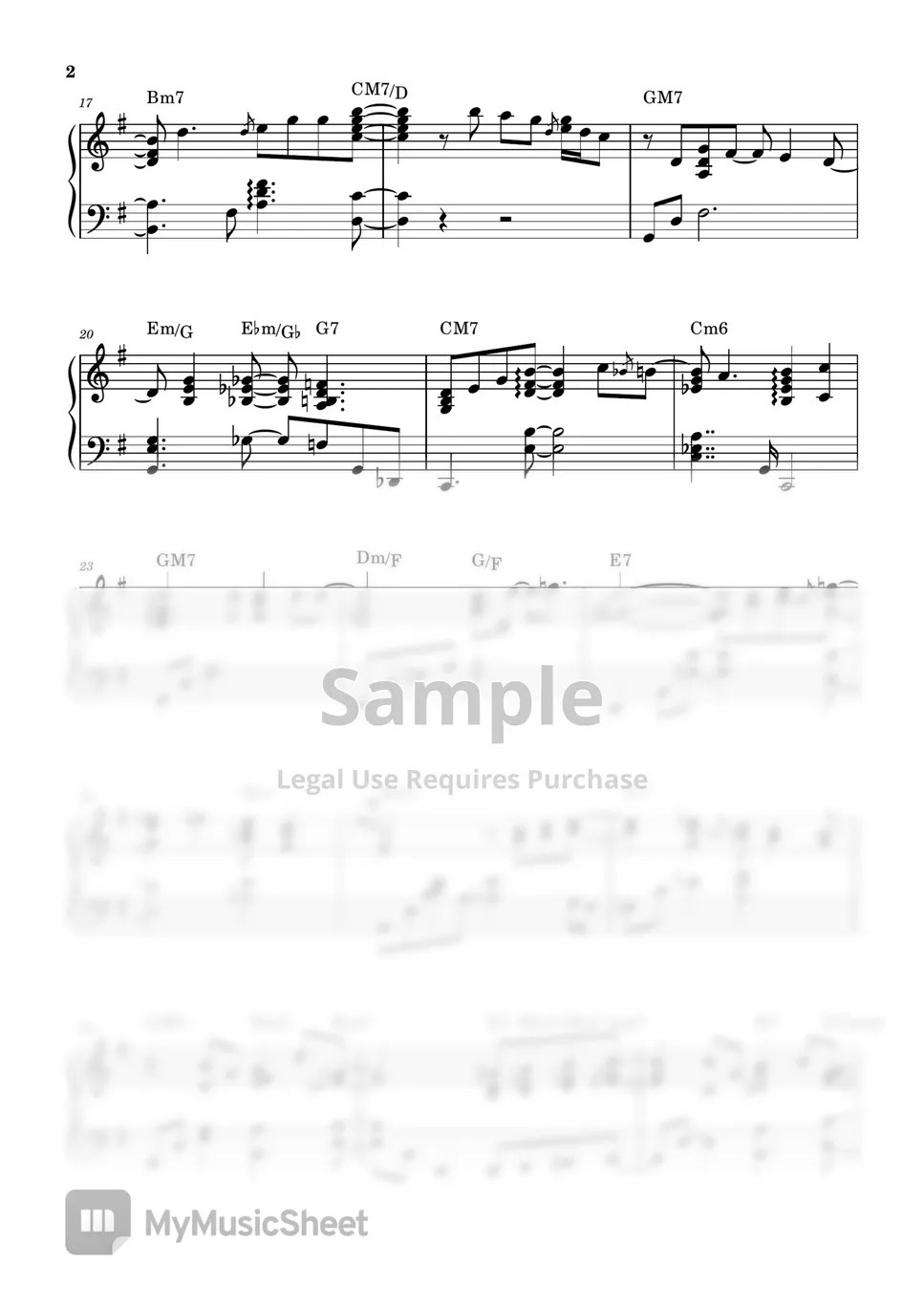 PJ Morton How Deep Is Your Love (G key) Sheets by KoYumi Music