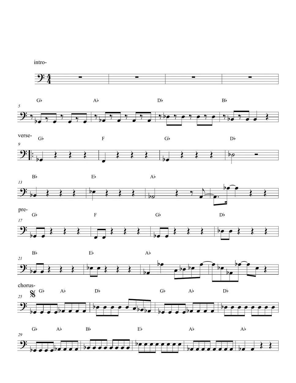 TAEYEON (태연) The Blue Night Of Jeju Island (제주도의 푸른 밤) (bass) TAB by