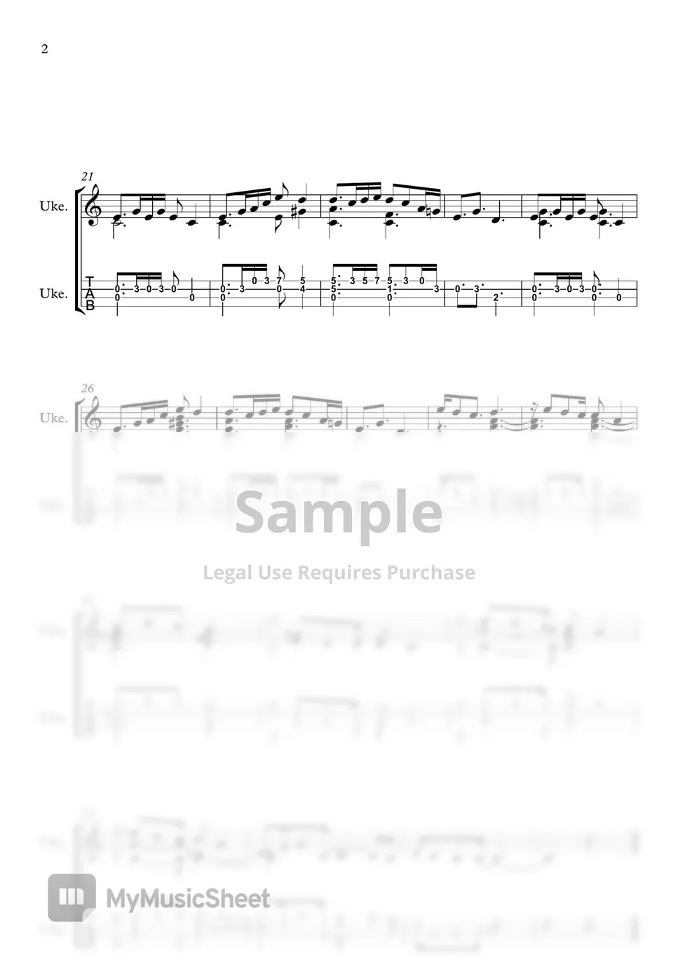 Rebecca sugar everything stay (Classical guitar/Guitar cover) Tab