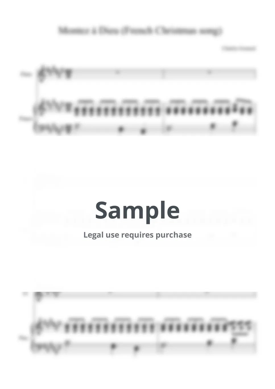 Agostino Fabiano da Vinci Montez à Dieu (French Christmas song)_F