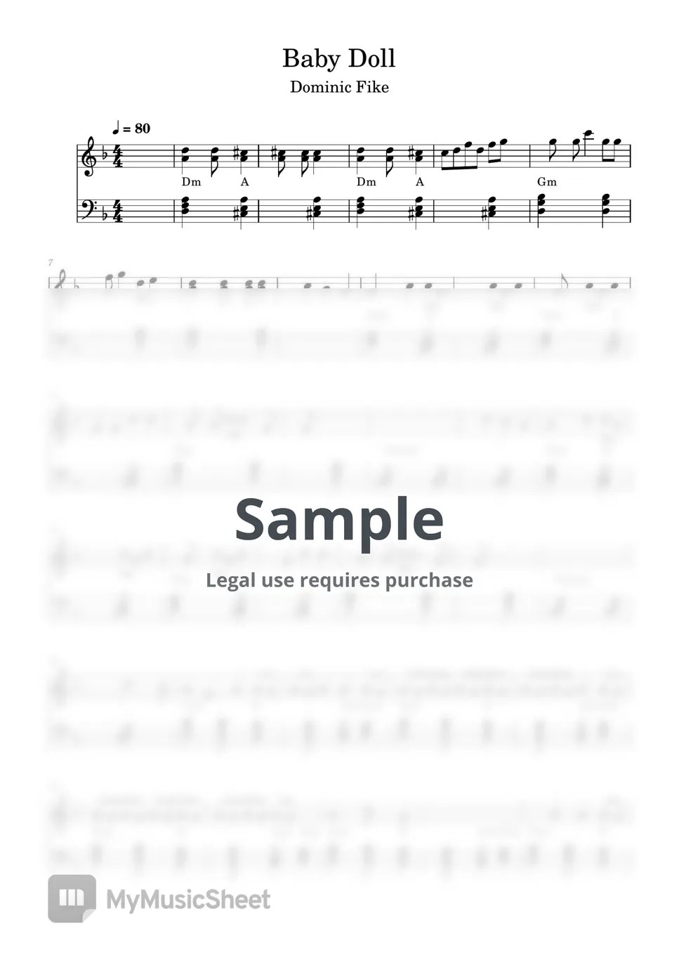 Dominic Fike Baby Doll Sheets by Will Adagio