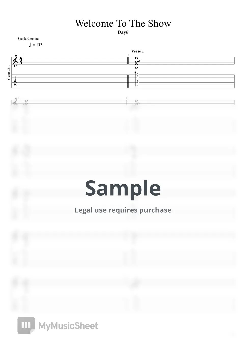DAY6 To The Show Tab + 1staff by Rob Ethereal
