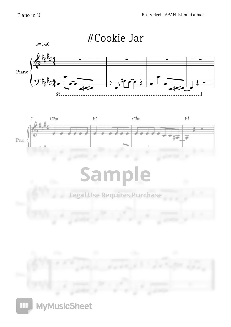 레드벨벳(Red Velvet) Cookie Jar Sheets