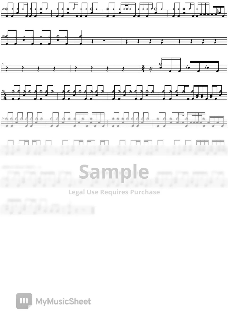 Daughtry Crawling Back To You Sheet by COPYDRUM