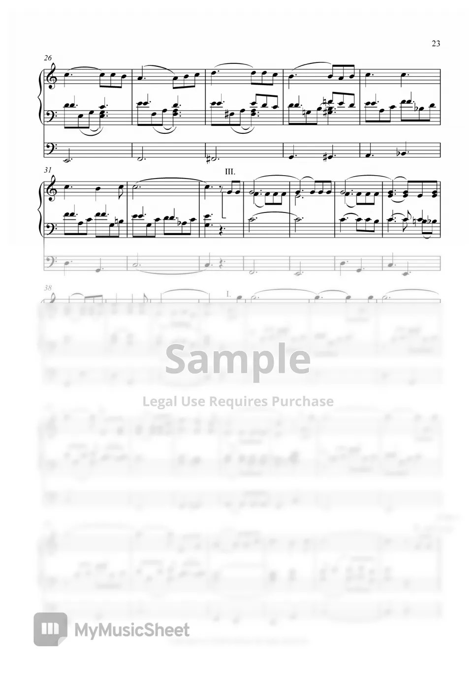 Philip Paul Bliss It is well with my soul Sheets by TSKang