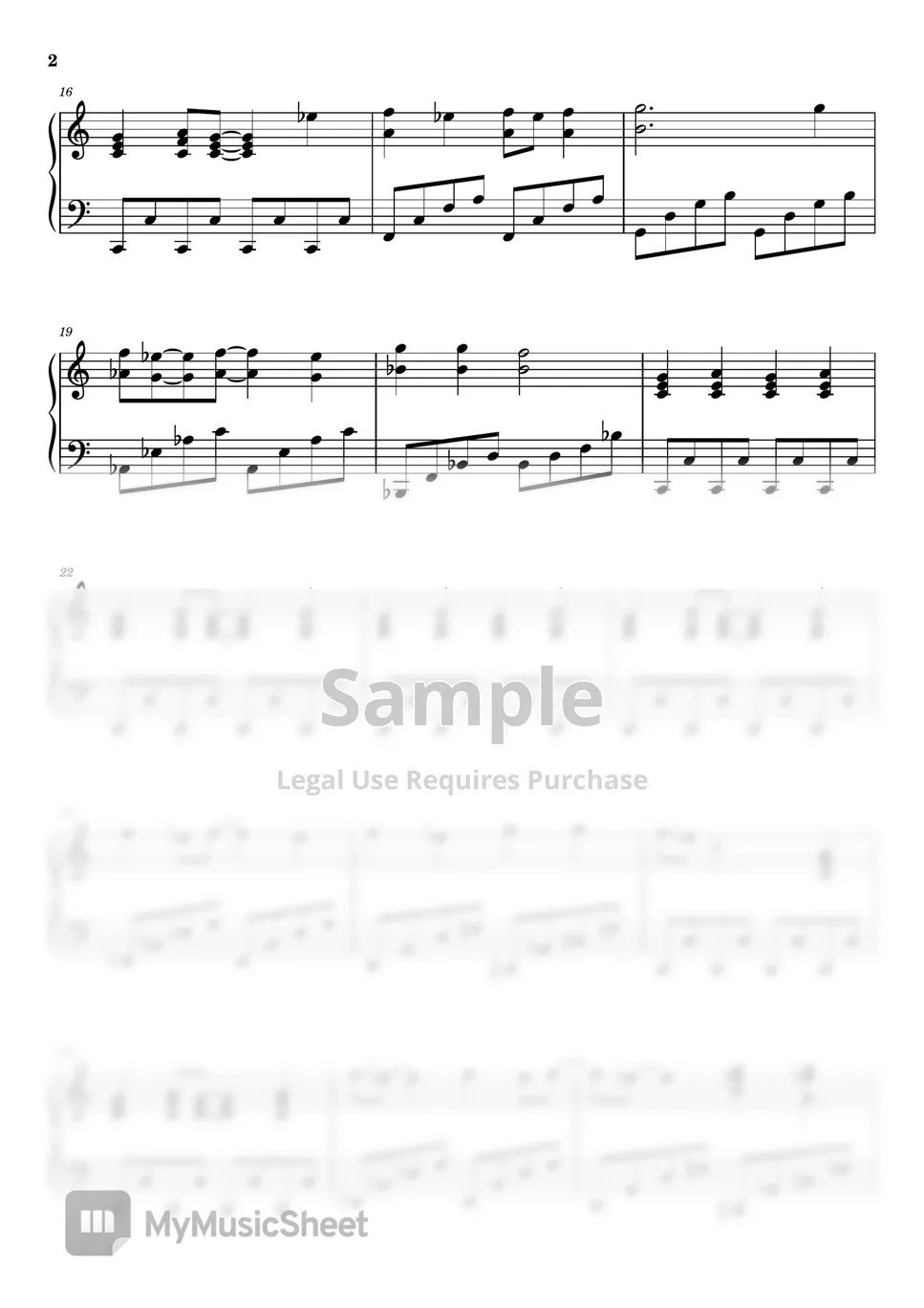 Theme song Teenage Mutant Ninja Turtles Bản nhạc by Piano Go Life