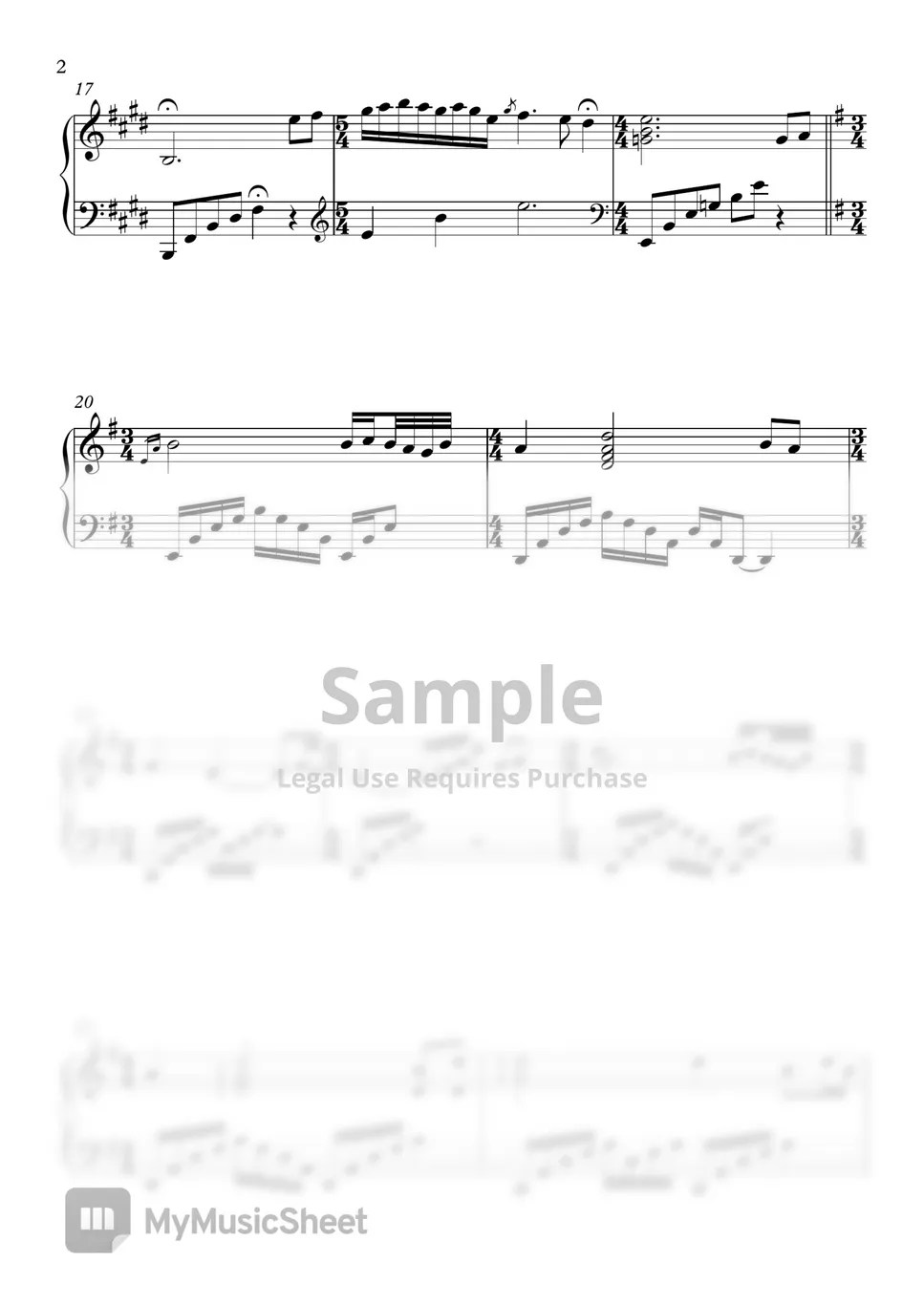 Titanic Hymn to the Sea Sheets by MagicNotes