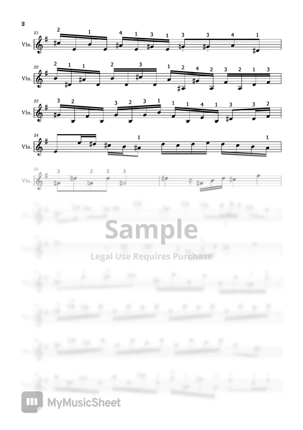 DJ Okawari Flower Dance recover. Sheets by Packetsss Violin