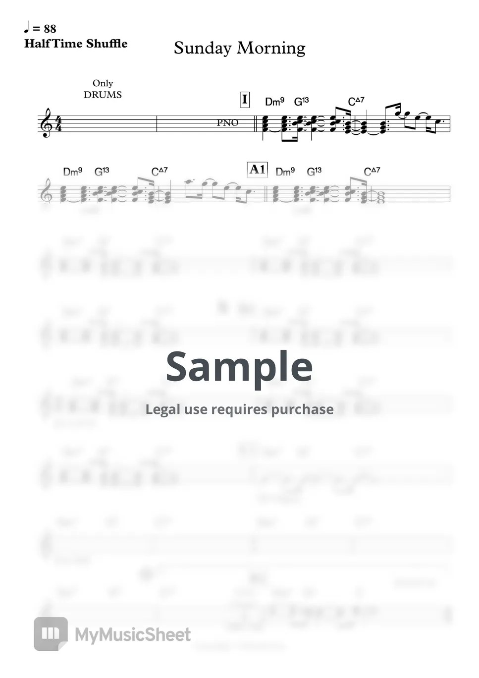 Maroon 5 Sunday Morning Tab + 1staff by edward8561