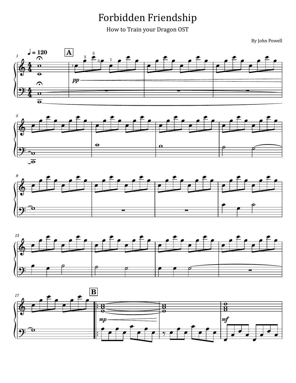 John Powell Forbidden Friendship (How to Train your Dragon OST For