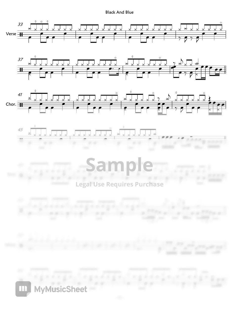 Van Halen Black And Blue Sheets by Evan Jaslow