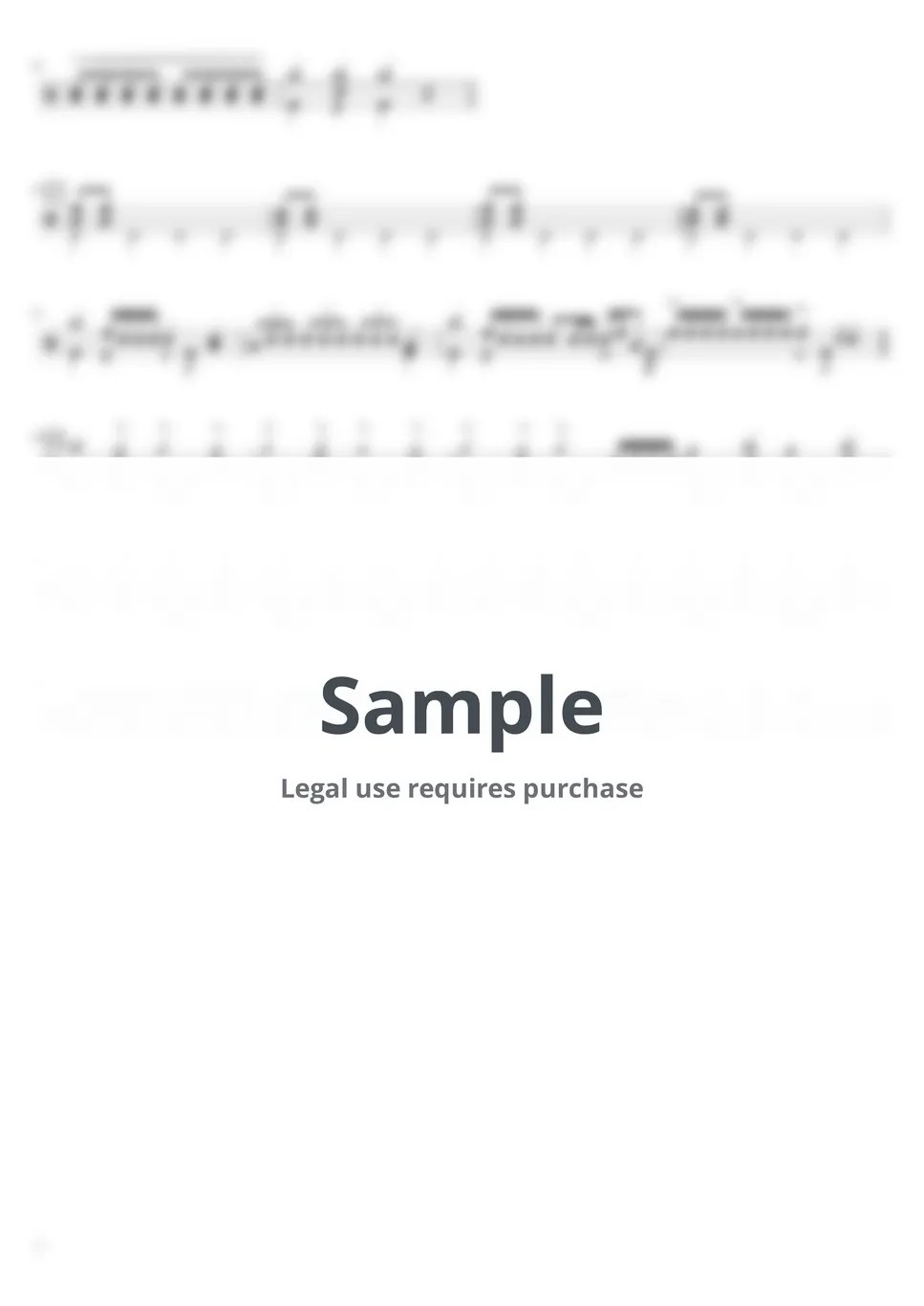 James Uings Indecisive【Rock school Lv3】 Sheets by 看哦爱随风