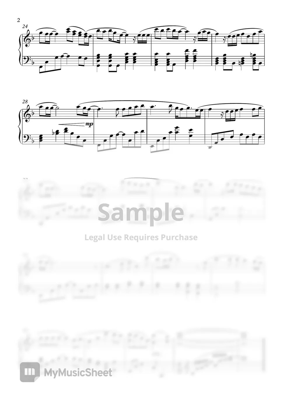 Kiroro Mirai E (To the Future) 악보 by LuuunaWorks