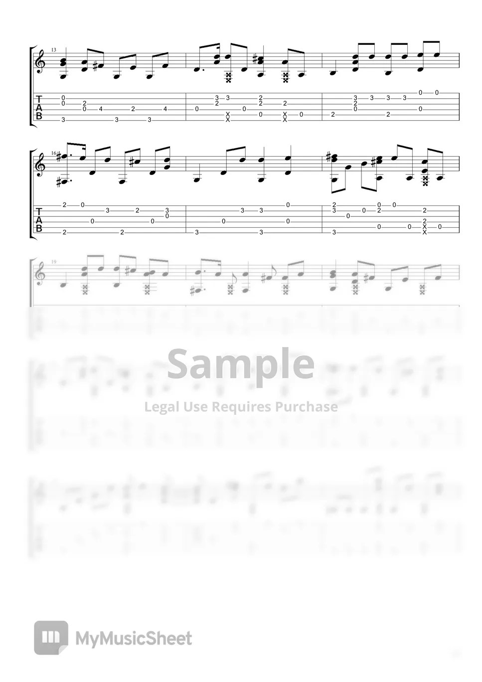 nano.RIPE Azalea (From "Citrus") (Fingerstyle) Sheets by Steve Hansen