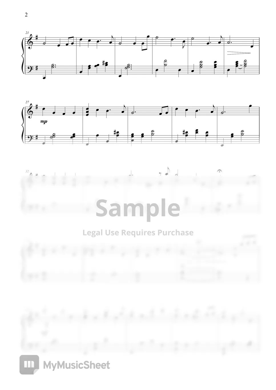 Yiruma Letter 악보