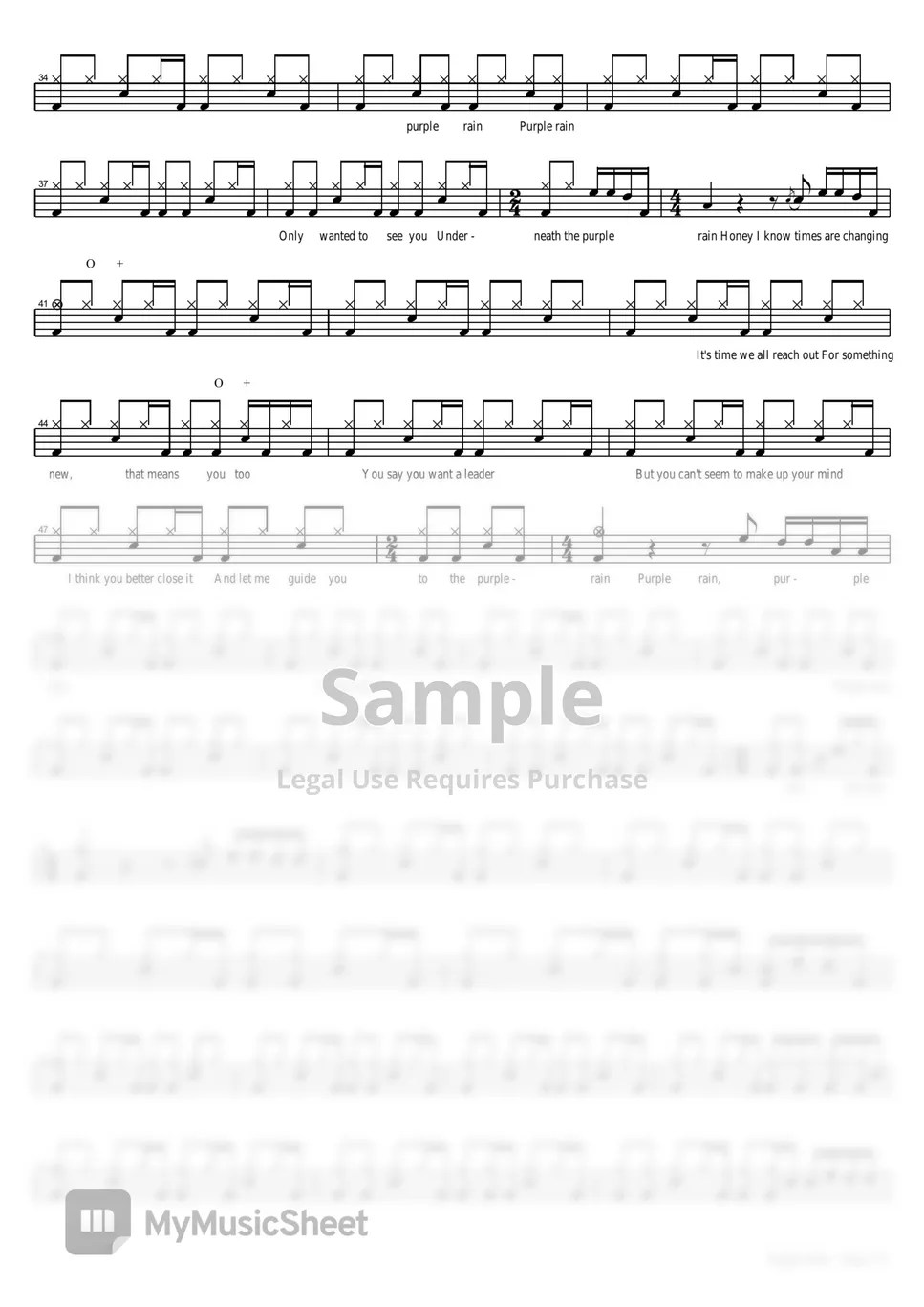 Jessie J Purple Rain Sheets by COPYDRUM