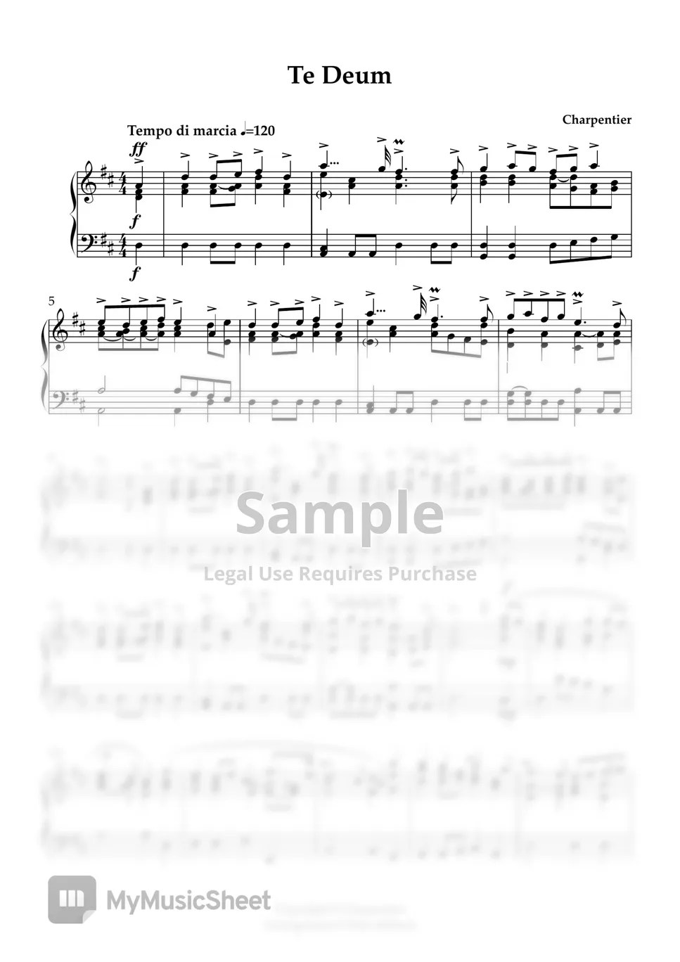 MarcAntoine Charpentier Charpentier Te Deum (Eurovision Fanfare