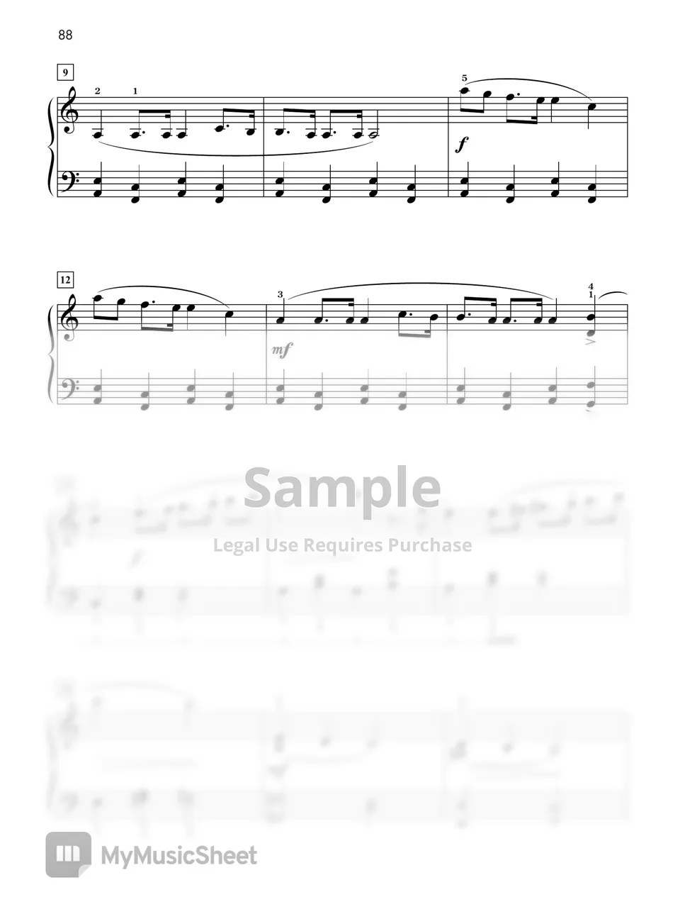 Artist Funeral March Sonata Chopin Easy.pdf 악보 by Artist