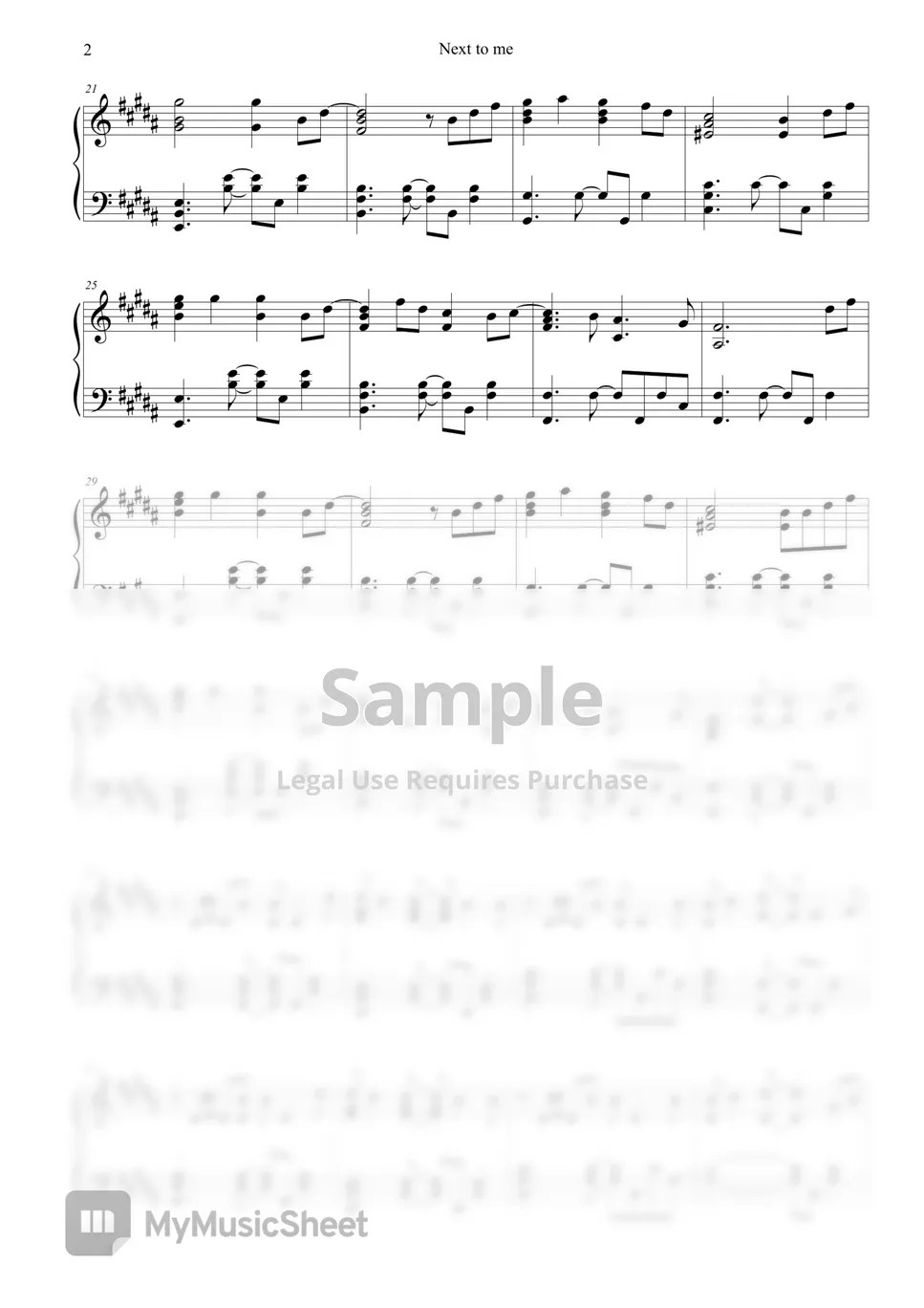 Otto Knows Next to Me Sheets by sora Hong