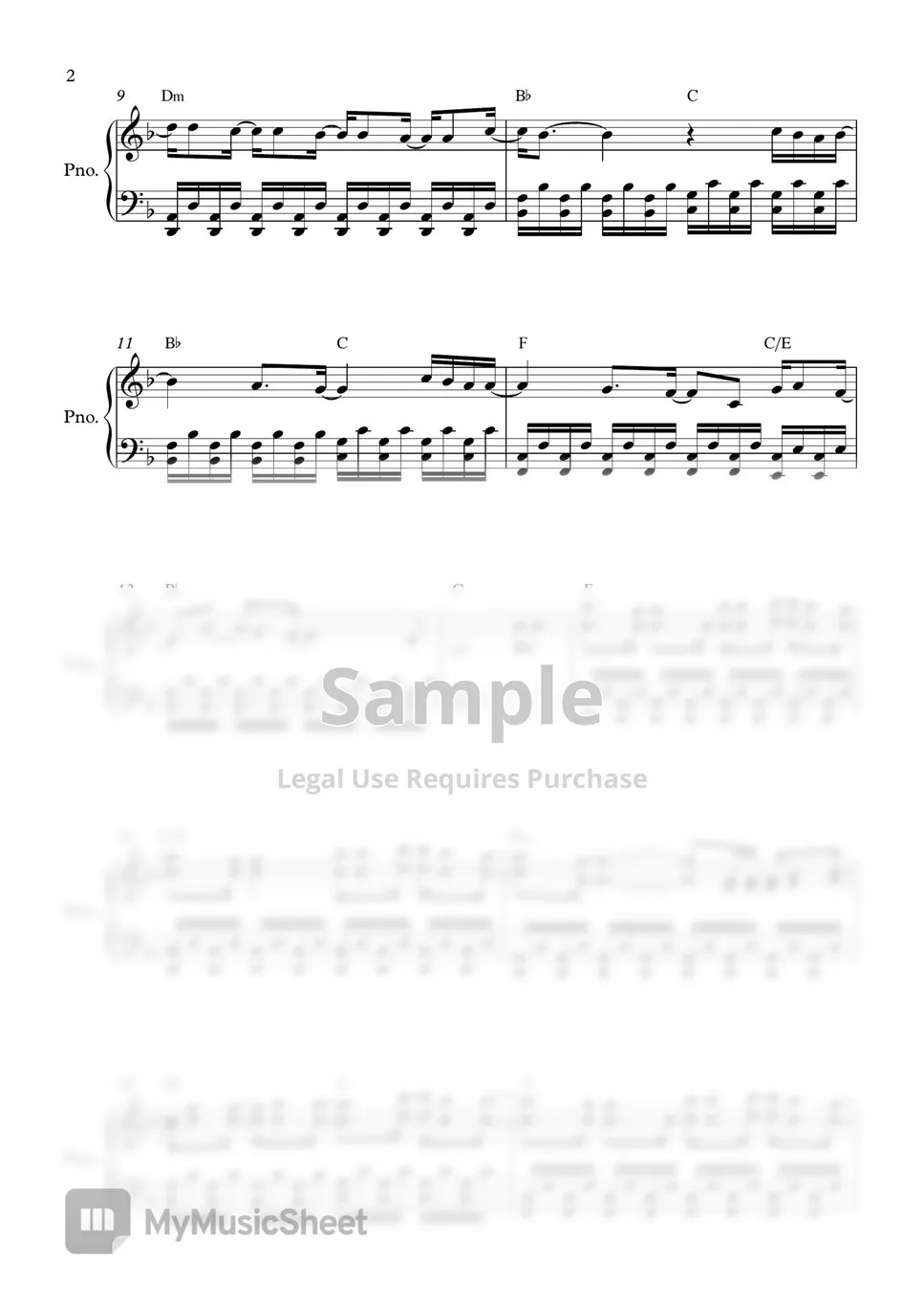 그 해 우리는(Our Beloved Summer) Christmas Tree (V) Sheets by PIANOiNU