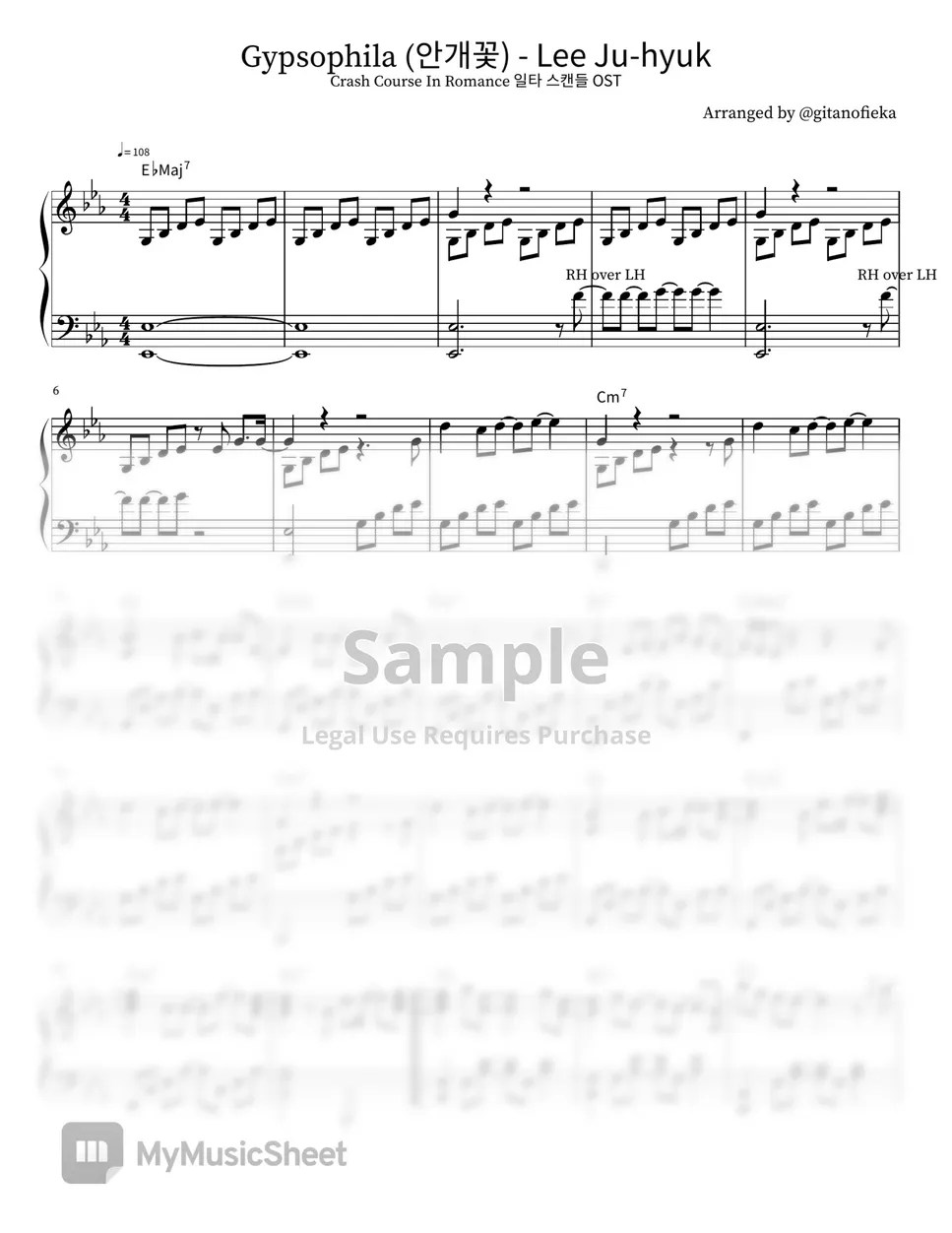 Crash Course In Romance 일타 스캔들 OST Gypsophila (안개꽃) Lee Juhyuk