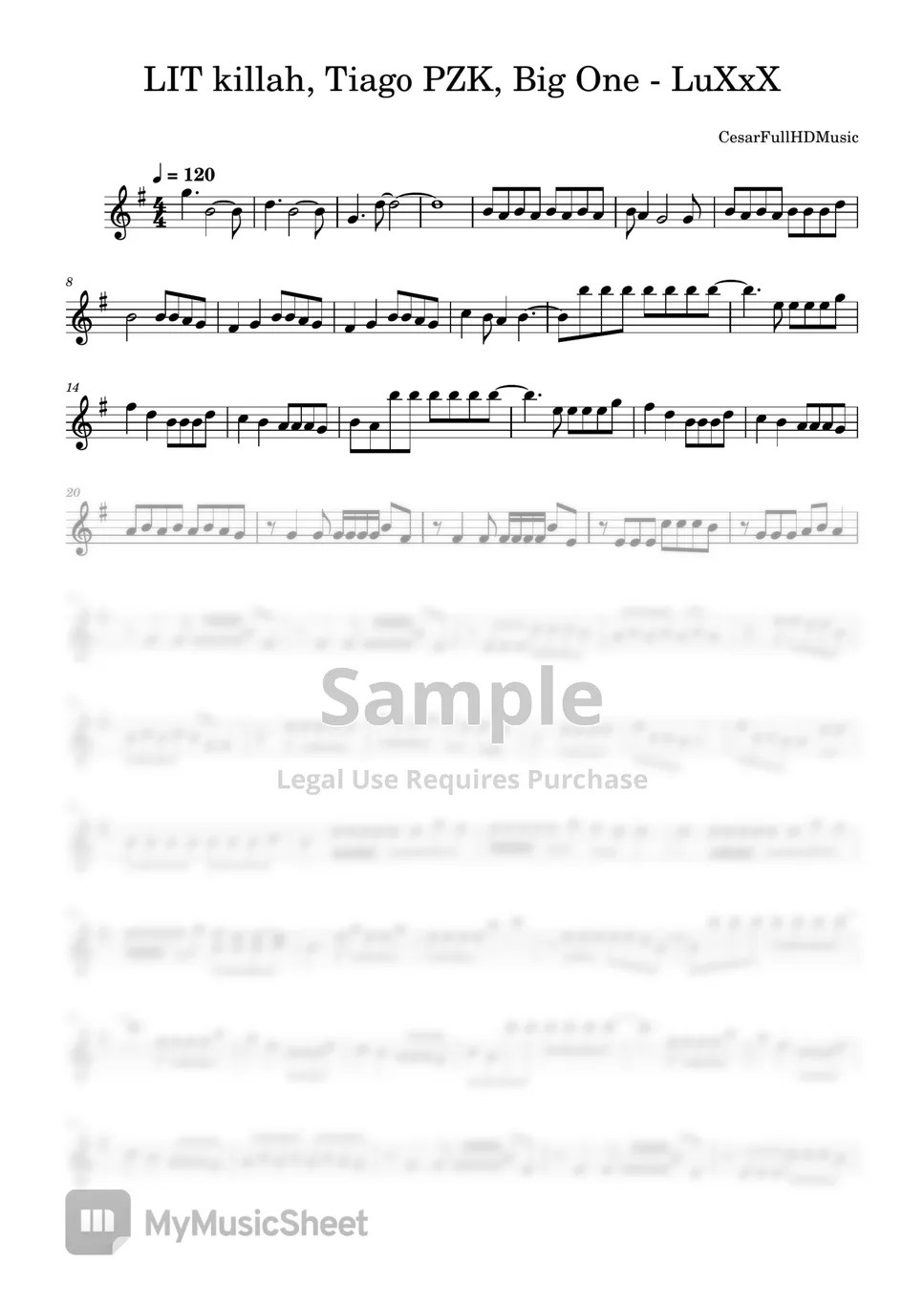 LIT killah, Tiago PZK, Big One LuXxX Sheets