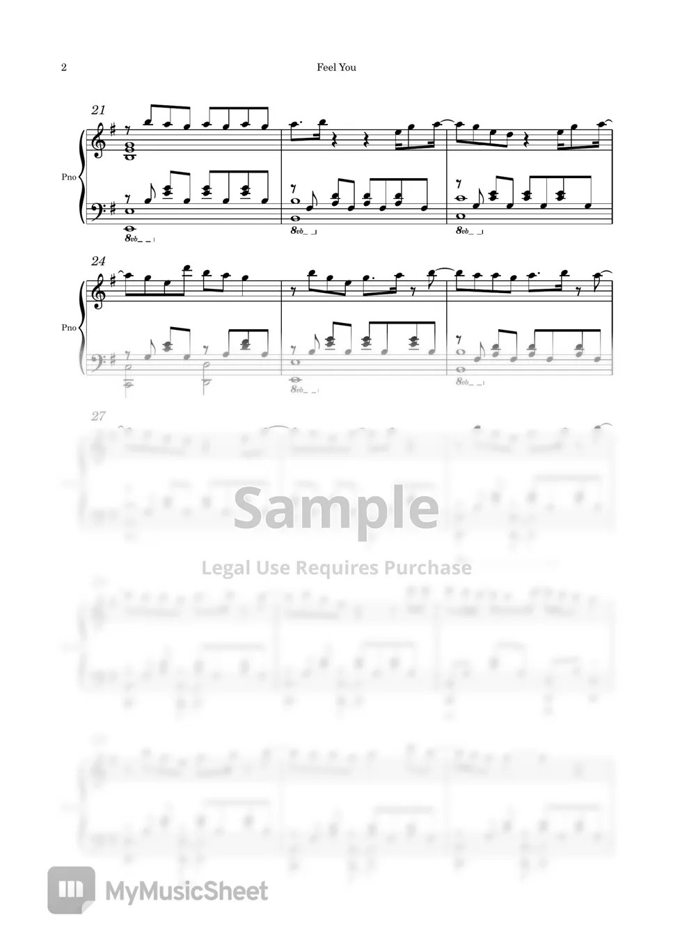 Shin Yong Jae Feel You Flower of Evil 악의 꽃 (Difficult) Sheets by