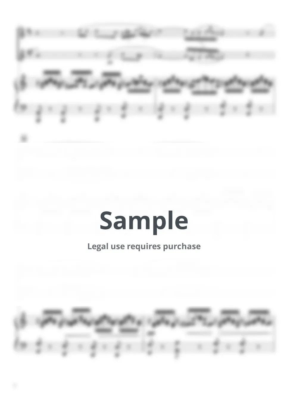 Fr.Schubert Ave Maria (C・Piano trio/Tenor Sax & Baritone Sax duet