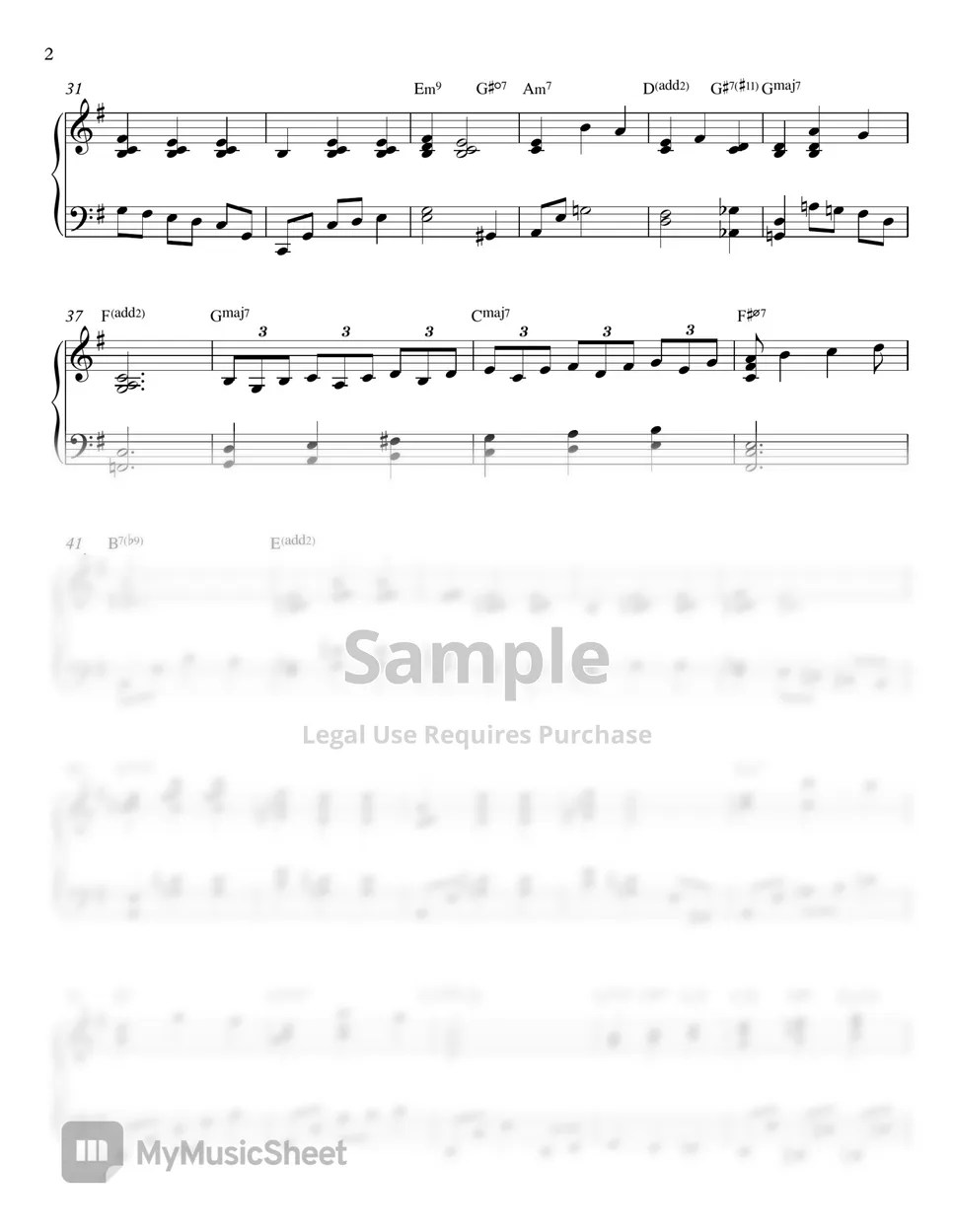 Richard Rogers My Favorite Things (Jazz Ver.) Sheets by MIWHA