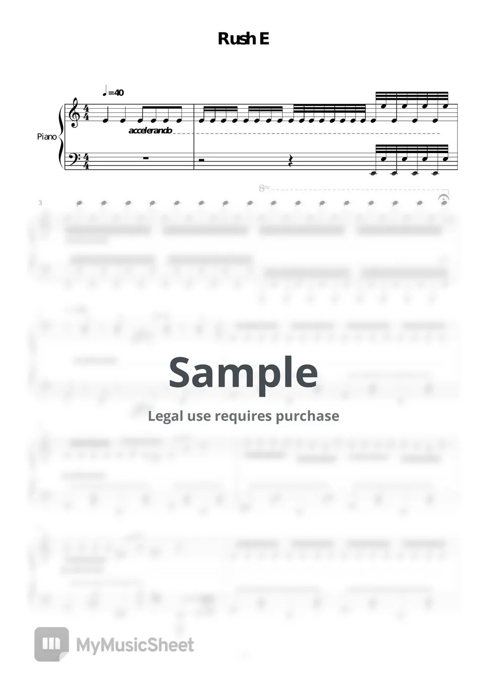 Sheet Music Boss Rush E Sheets by Tiancc