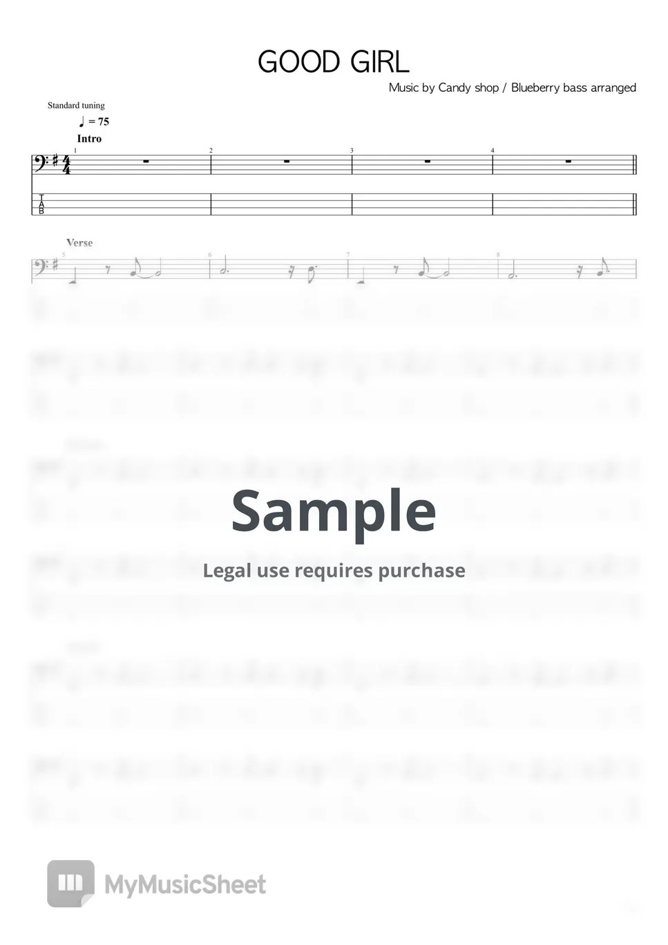 Candy shop Good girl Sheets by Blueberry bass