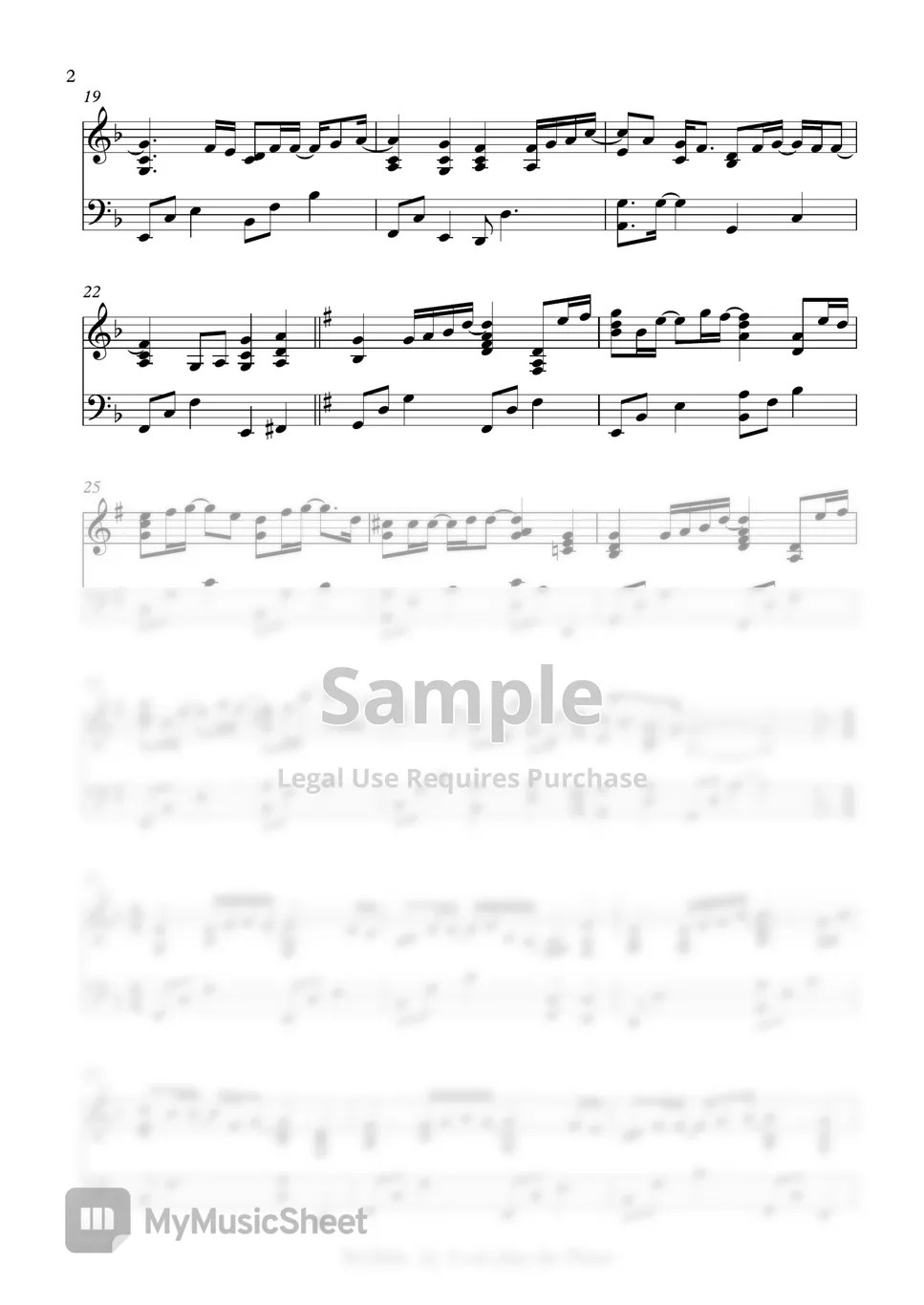 Standing egg(스탠딩 에그) 오래된 노래 악보 by I can play the Piano