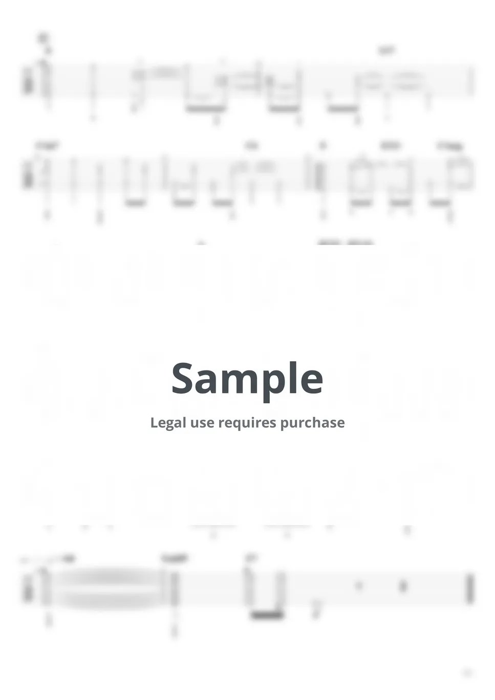 Mariah Carey All I Want For Christmas Is You_Short Ver. (ソロギター