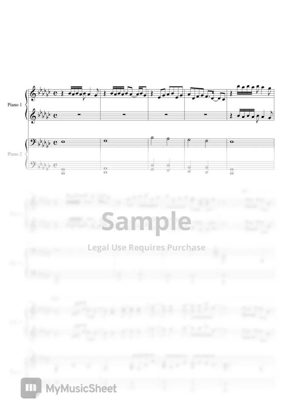 Charlie Puth Light Switch, Hilarious 악보 by BELLA&LUCAS