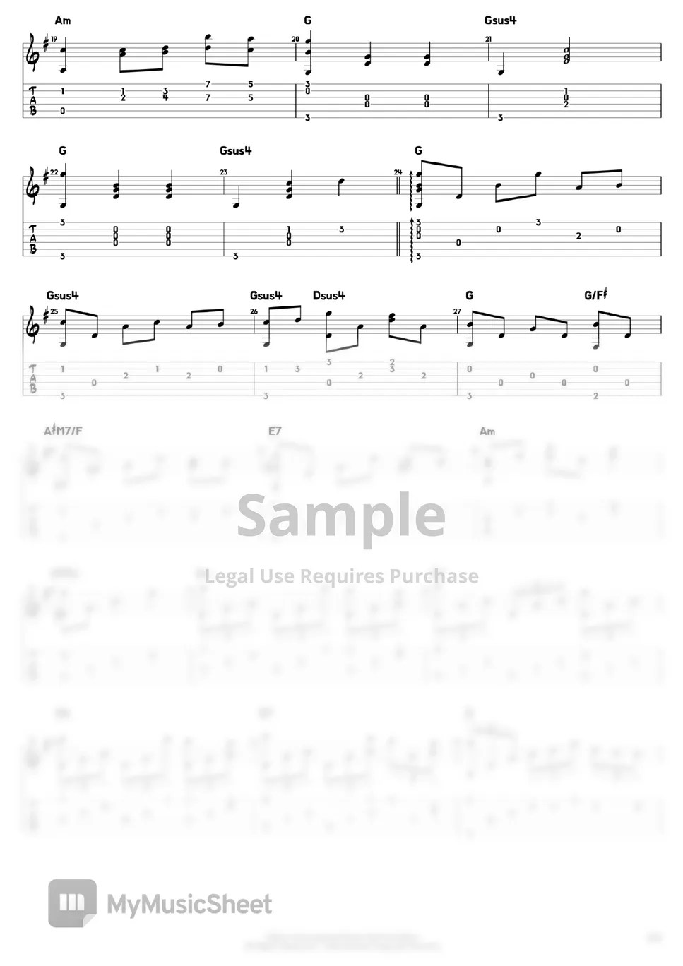 Crash landing on you ost 사랑의 불시착 the song for my brother 형을 위한 노래 TAB